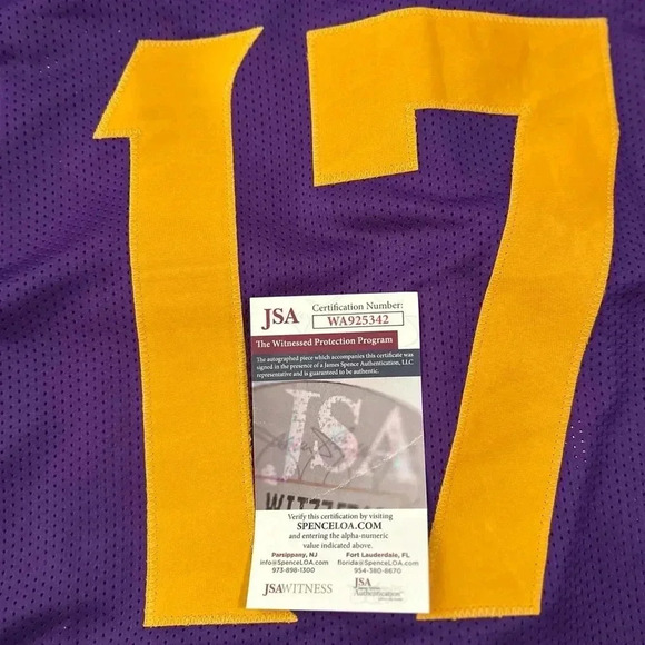 Signed K.J. Osborn Minnesota Vikings Jersey - Size XL - Authenticated - Picture 5 of 5
